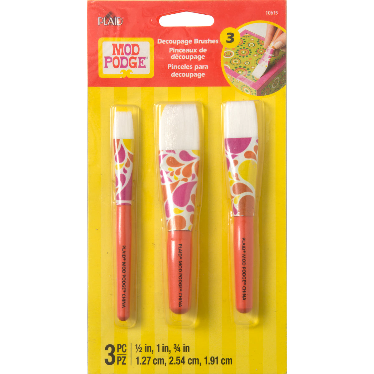 Mod Podge Decoupage Brushes
