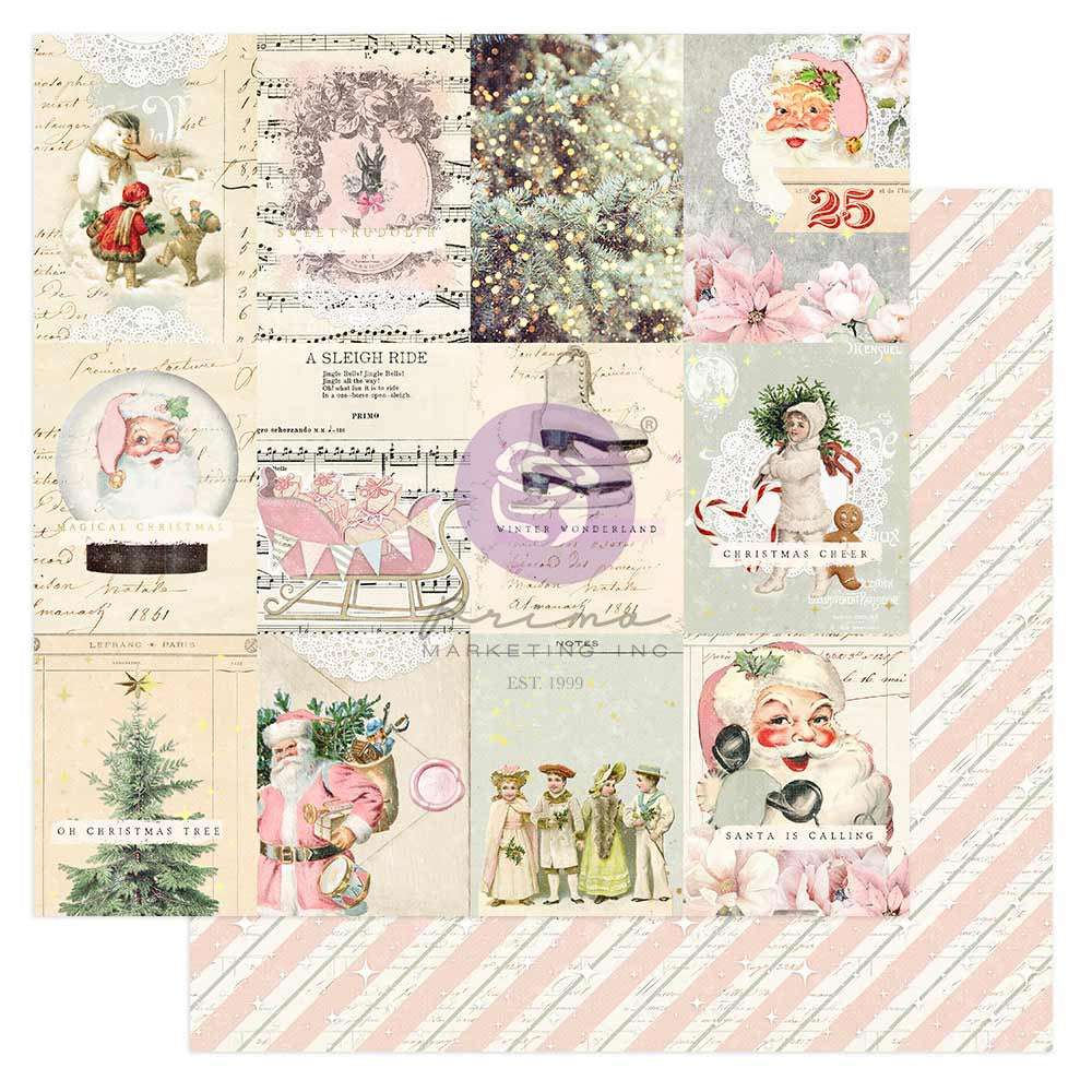 Christmas Market Double-Sided Cardstock 12"X12"