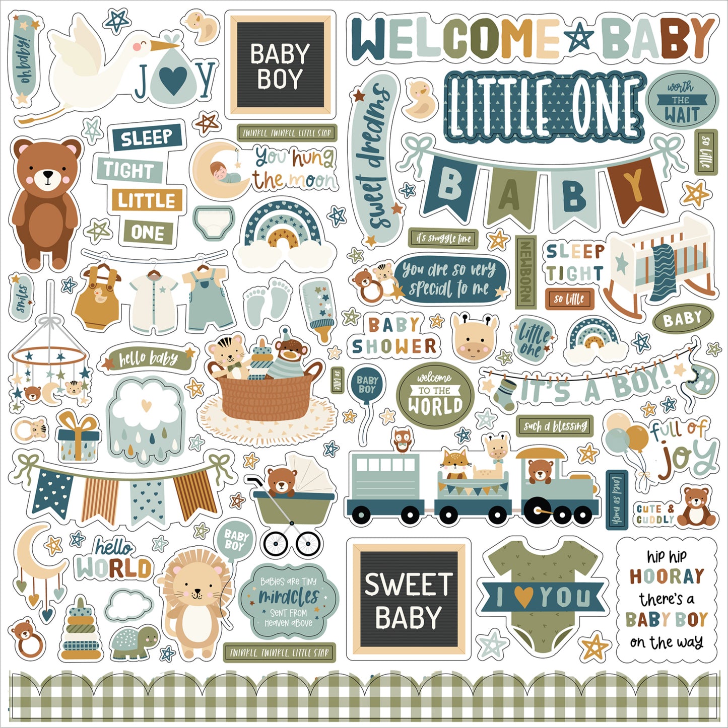 Special Delivery Baby Boy Collection Kit