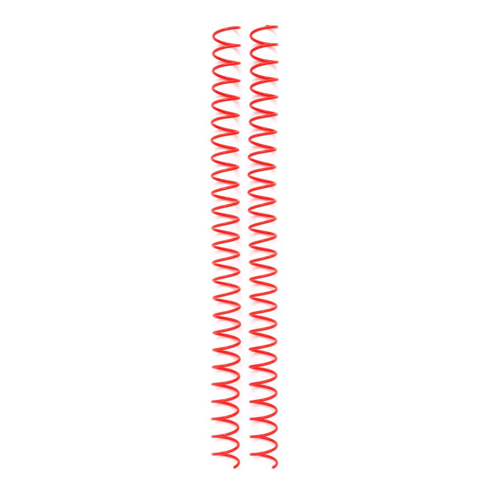 We R Memory Keepers Cinch Spiral Wires 4/Pkg - Red 5/8"