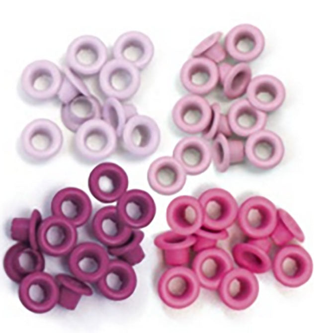 WR Standard Eyelets (60 piece) Pink