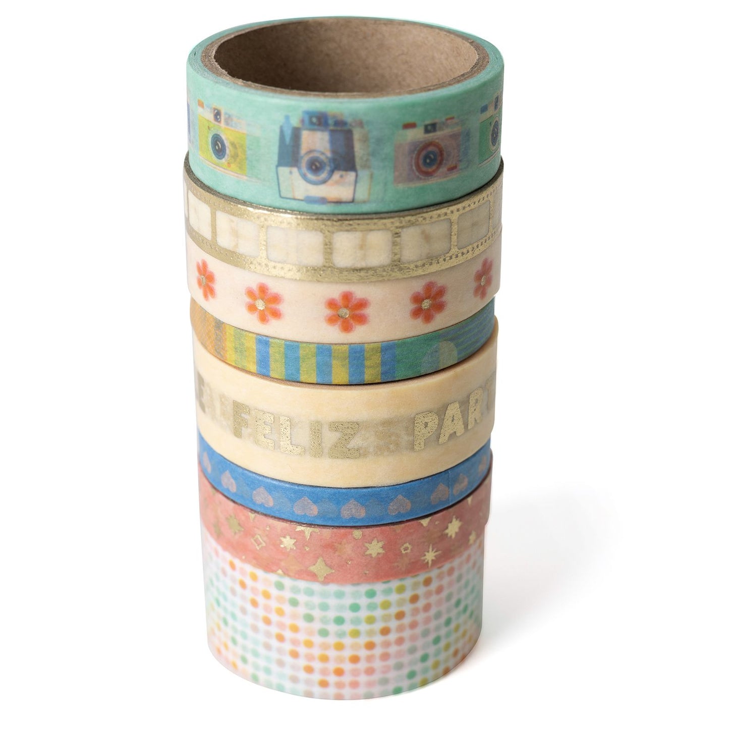 OM Especial Washi Tape - Gold Foil (8 piece)