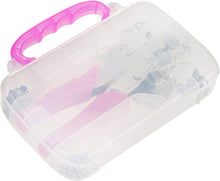 Load image into Gallery viewer, WR Crop-A-Dile Pink (case with 100 eyelets and tool)