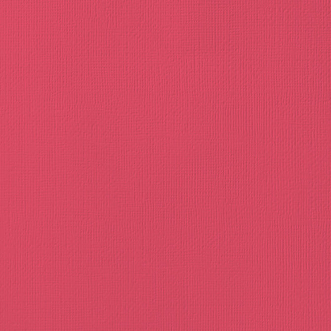 AC 12x12 Weave Cardstock - Cherry