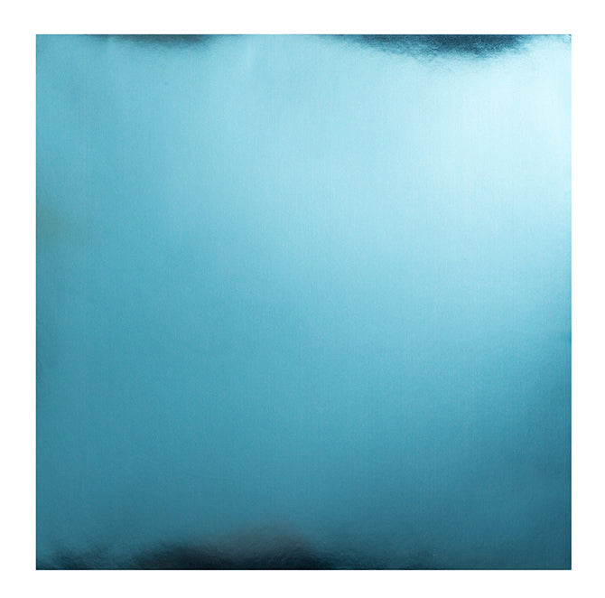 Bazzill 12x12 Foil Cardstock - Baby Blue