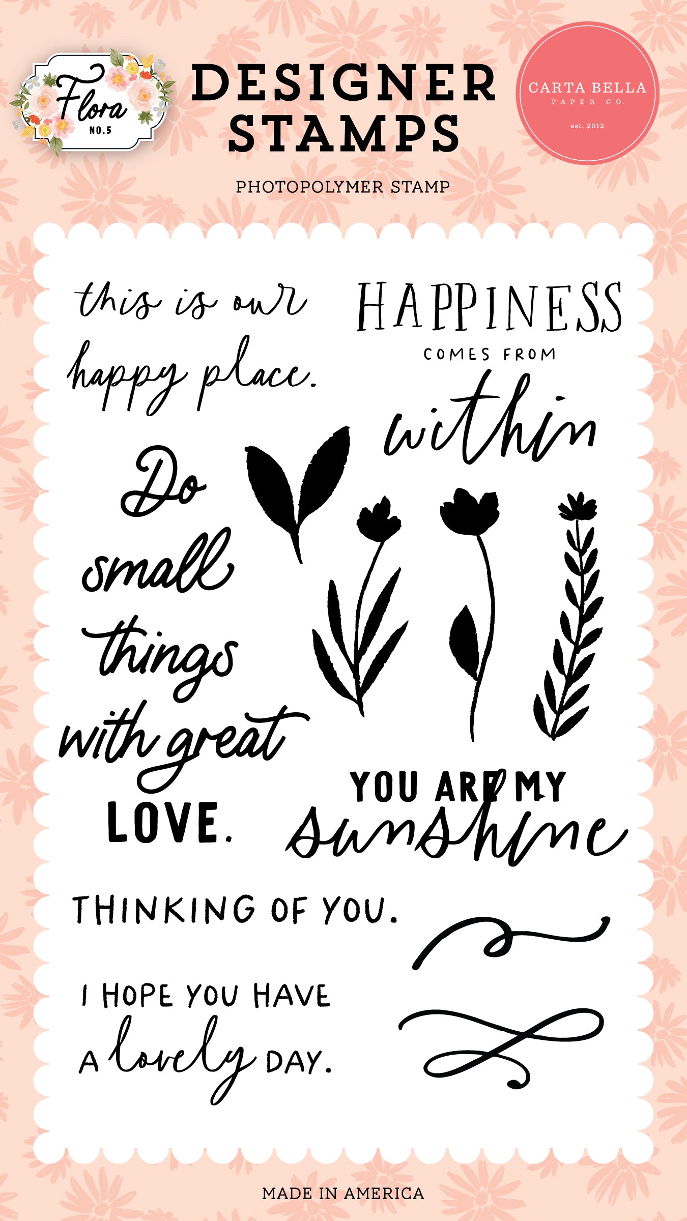 Flora No. 5 - Do Small Things Stamp Set