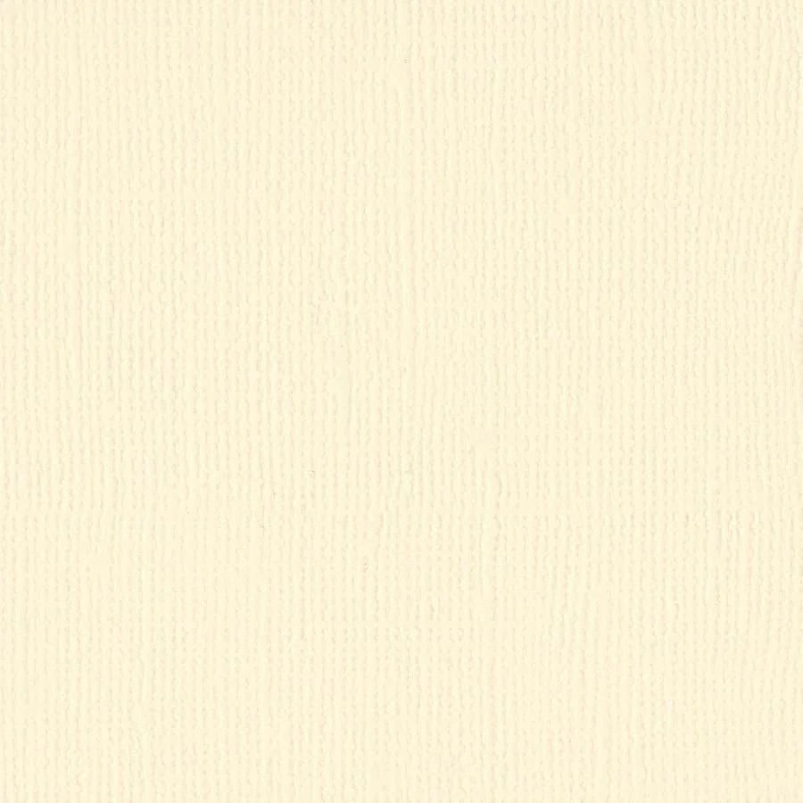Bazzill Mono Cardstock 12"X12" - Butter Cream