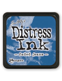 Mini Distress Pad - Faded Jeans