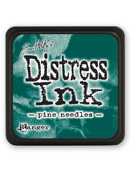 Mini Distress Pad - Pine Needles