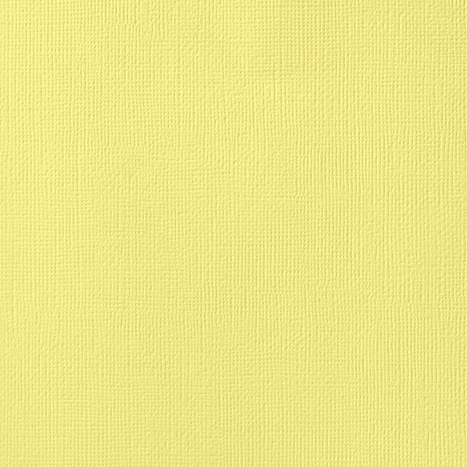 AC 12x12 Weave Cardstock - Canary