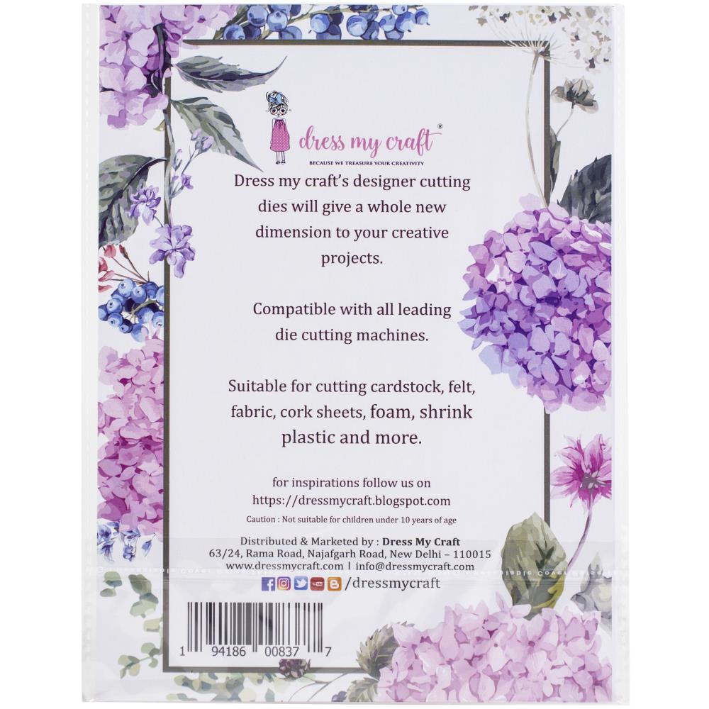 Dress My Craft Basic Designer Dies - Stitched Tag #2