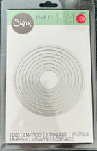 Load image into Gallery viewer, Sizzix Framelits Dies 8/pkg - Circles