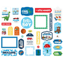 Load image into Gallery viewer, Little Boy Frames & Tags (33 pieces)