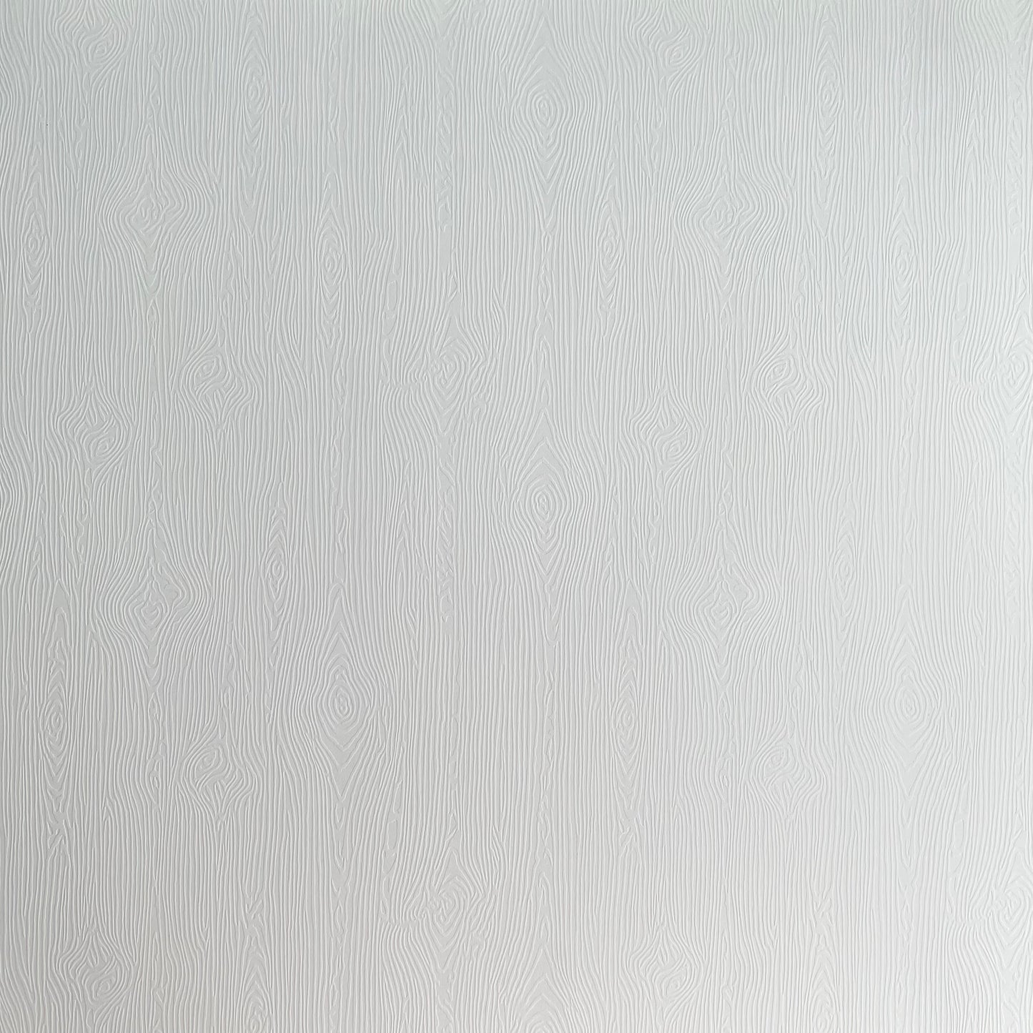 AC 12x12 Woodgrain Cardstock - White