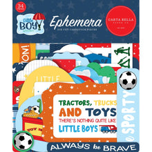 Load image into Gallery viewer, Little Boy Ephemera (33 pieces)