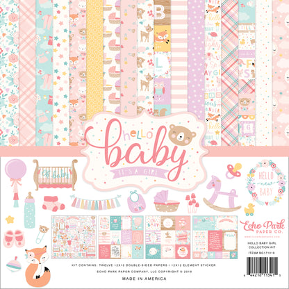Hello Baby Girl Collection Kit