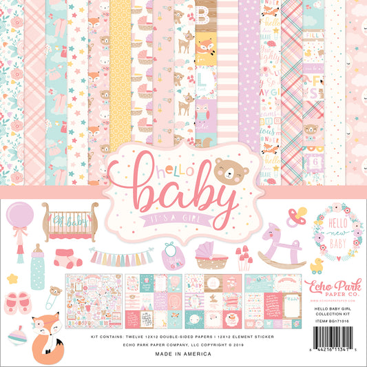 Hello Baby Girl Collection Kit