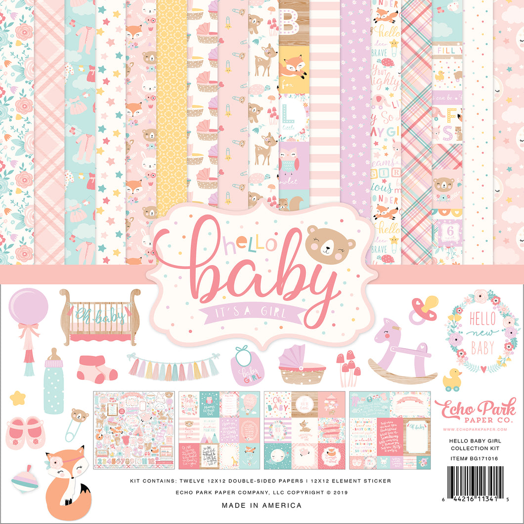 Hello Baby Girl Collection Kit