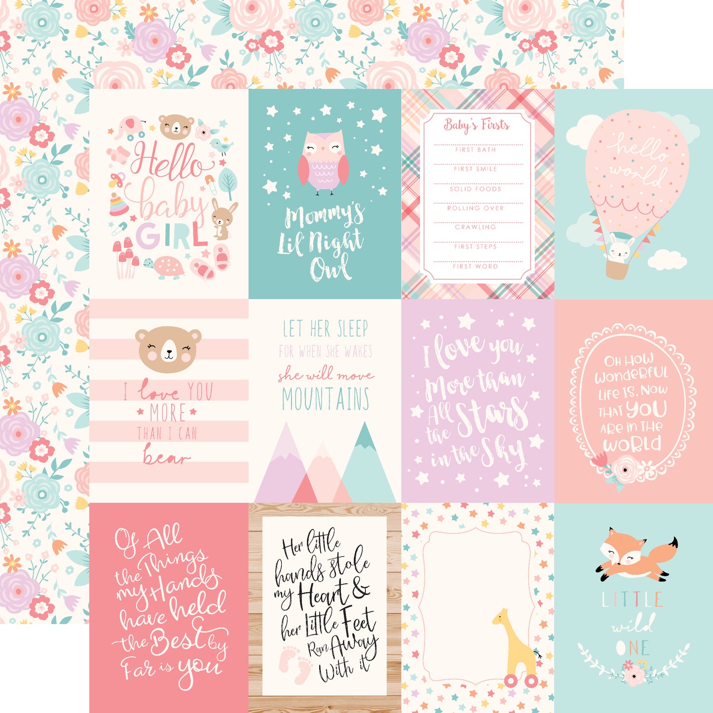 Hello Baby Girl Collection Kit