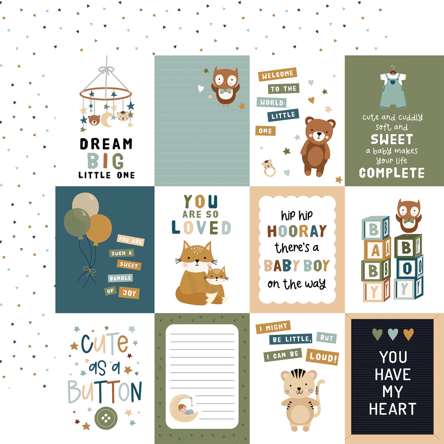Special Delivery Baby Boy Collection Kit
