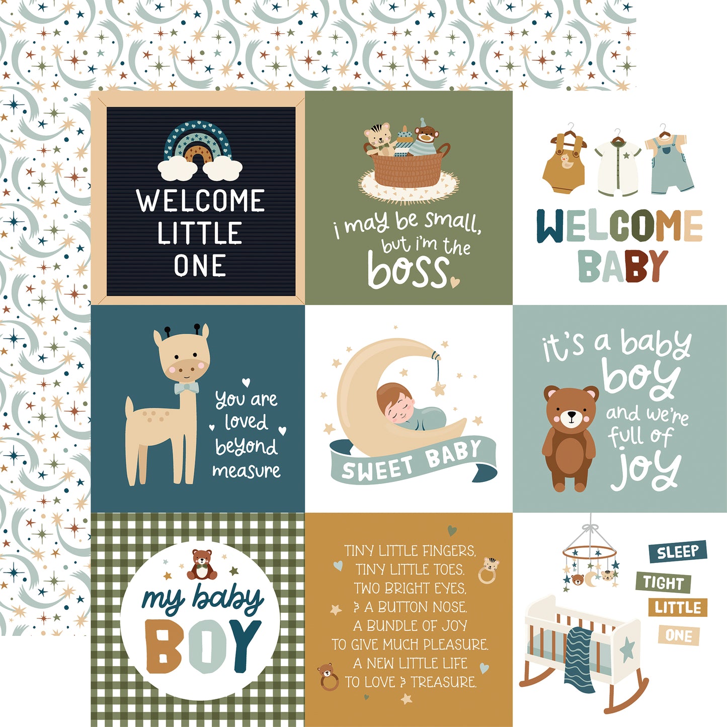 Special Delivery Baby Boy Collection Kit