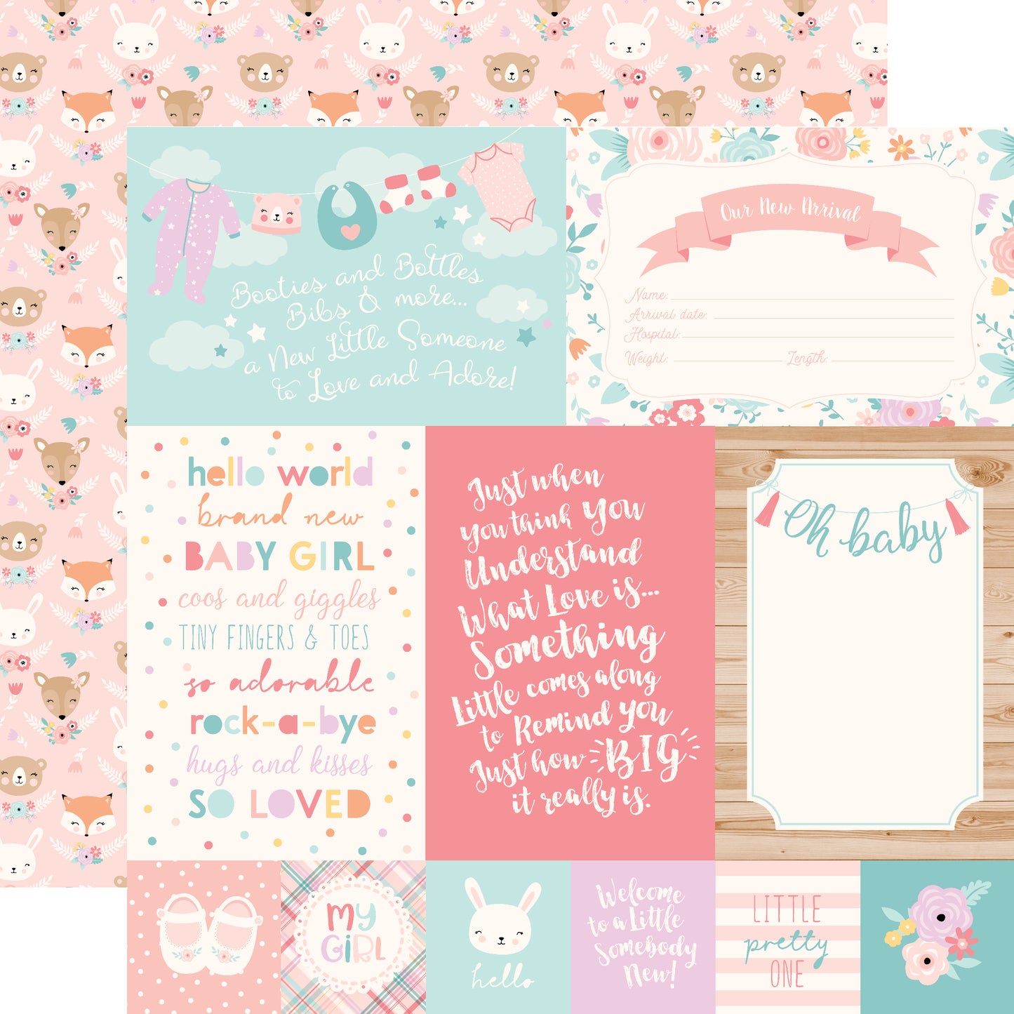 Hello Baby Girl Collection Kit