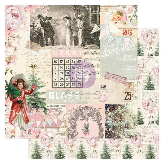 Christmas Market Double-Sided Cardstock 12"X12"