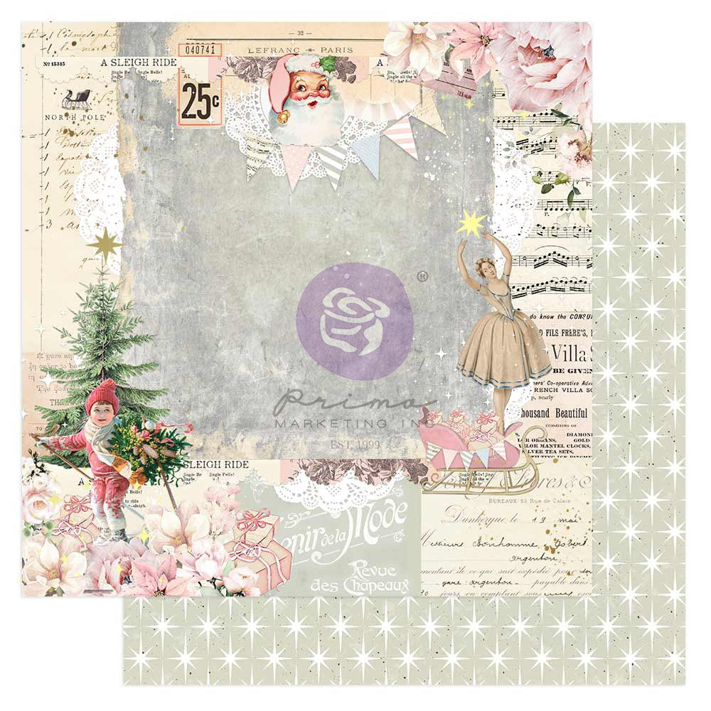 Christmas Market Double-Sided Cardstock 12"X12"