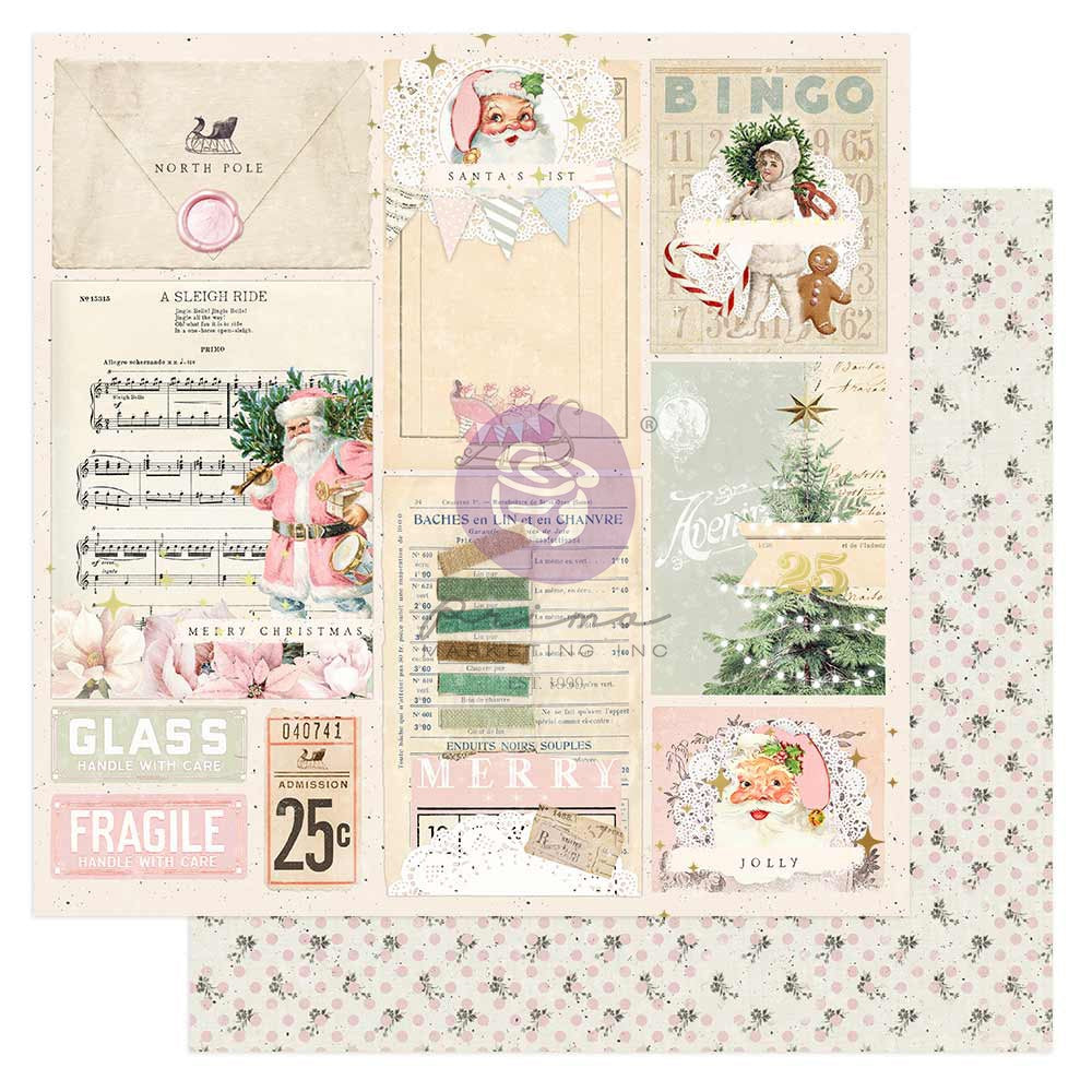 Christmas Market Double-Sided Cardstock 12"X12"