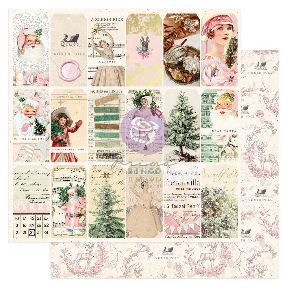 Christmas Market Double-Sided Cardstock 12"X12"