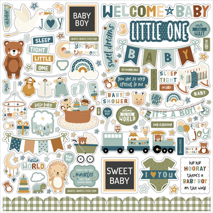 Special Delivery Baby Boy Collection Kit