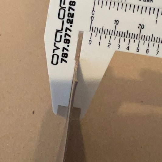 1mm chipboard - 22”x34” (pickup only)