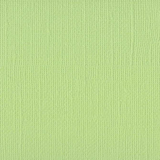 Bazzill Mono Cardstock 12x12 - Limeade/Canvas - Pkg of 1/5/10/25 sheets