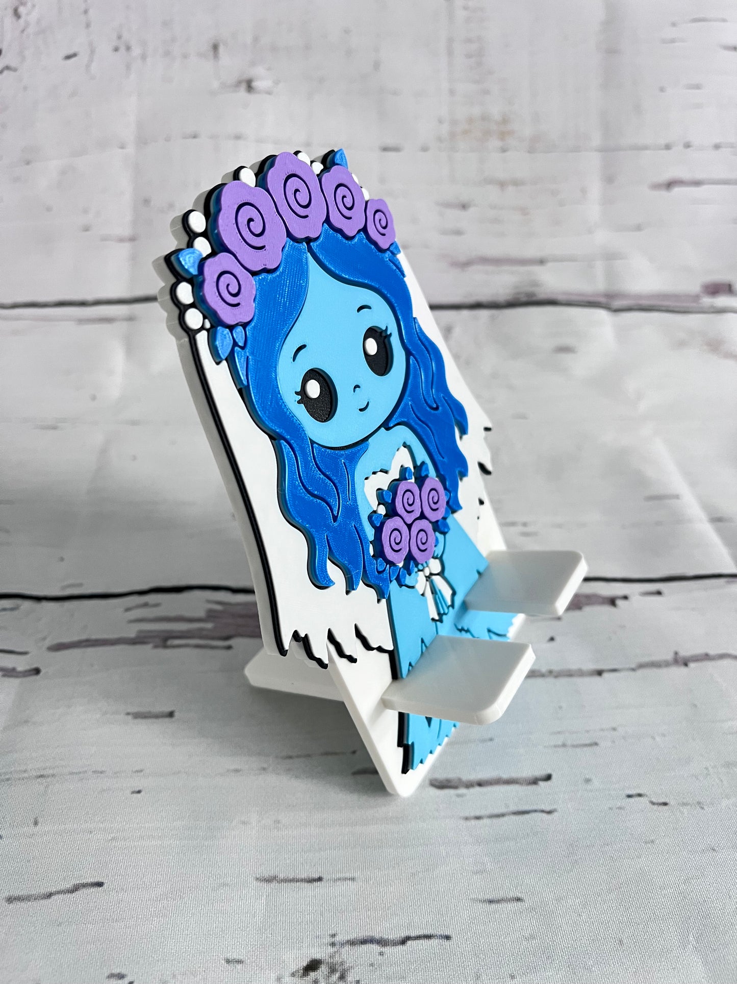 Halloween bride phone holder