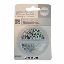 Load image into Gallery viewer, WR 3/16 Eyelets and Washers (70 piece) White
