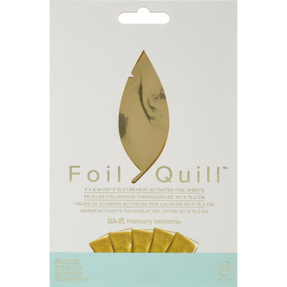 We R Memory Keepers Foil Quill Foil Sheets 4"X6" 30/Pkg