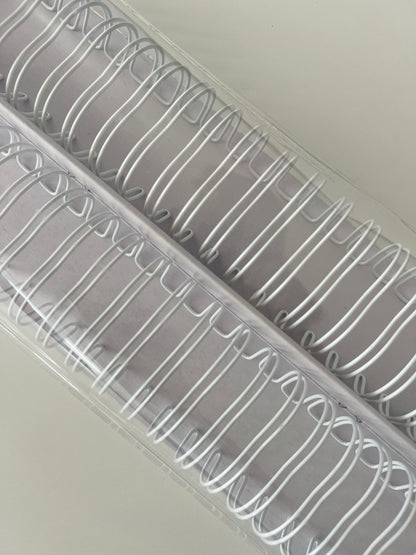 Cinch Wires 1-1/4" - White - 2/Pkg