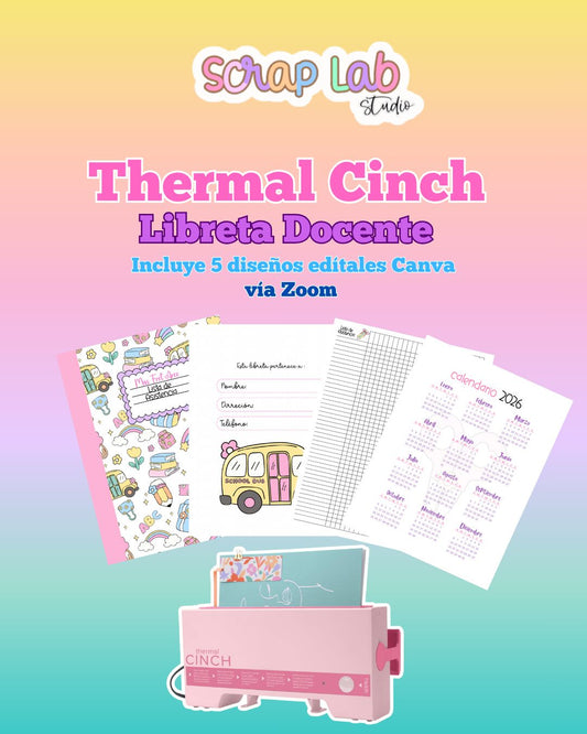 Taller Online - Thermal Cinch Libreta Docente