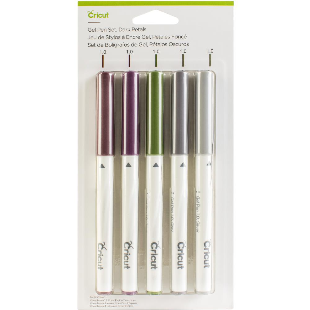 Cricut Gel Pen Set - Metallic Dark Petals