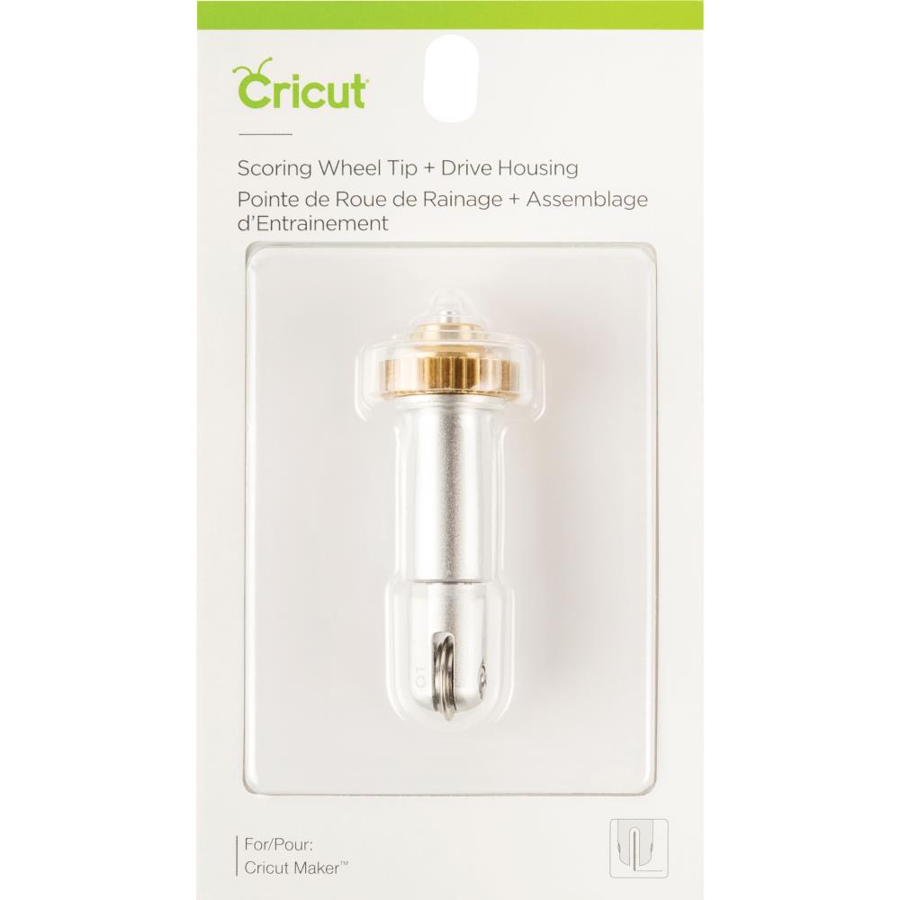 Cricut Single Scoring Wheel Tip + Drive Housing