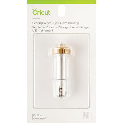 Cricut Single Scoring Wheel Tip + Drive Housing