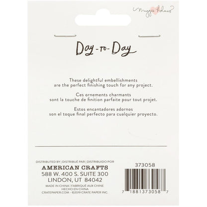Maggie Holmes Day-To-Day Planner Binder Clips 8/Pkg
