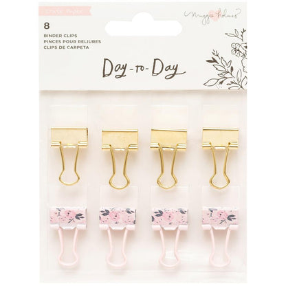 Maggie Holmes Day-To-Day Planner Binder Clips 8/Pkg