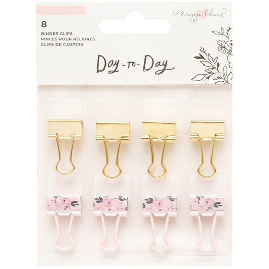 Maggie Holmes Day-To-Day Planner Binder Clips 8/Pkg