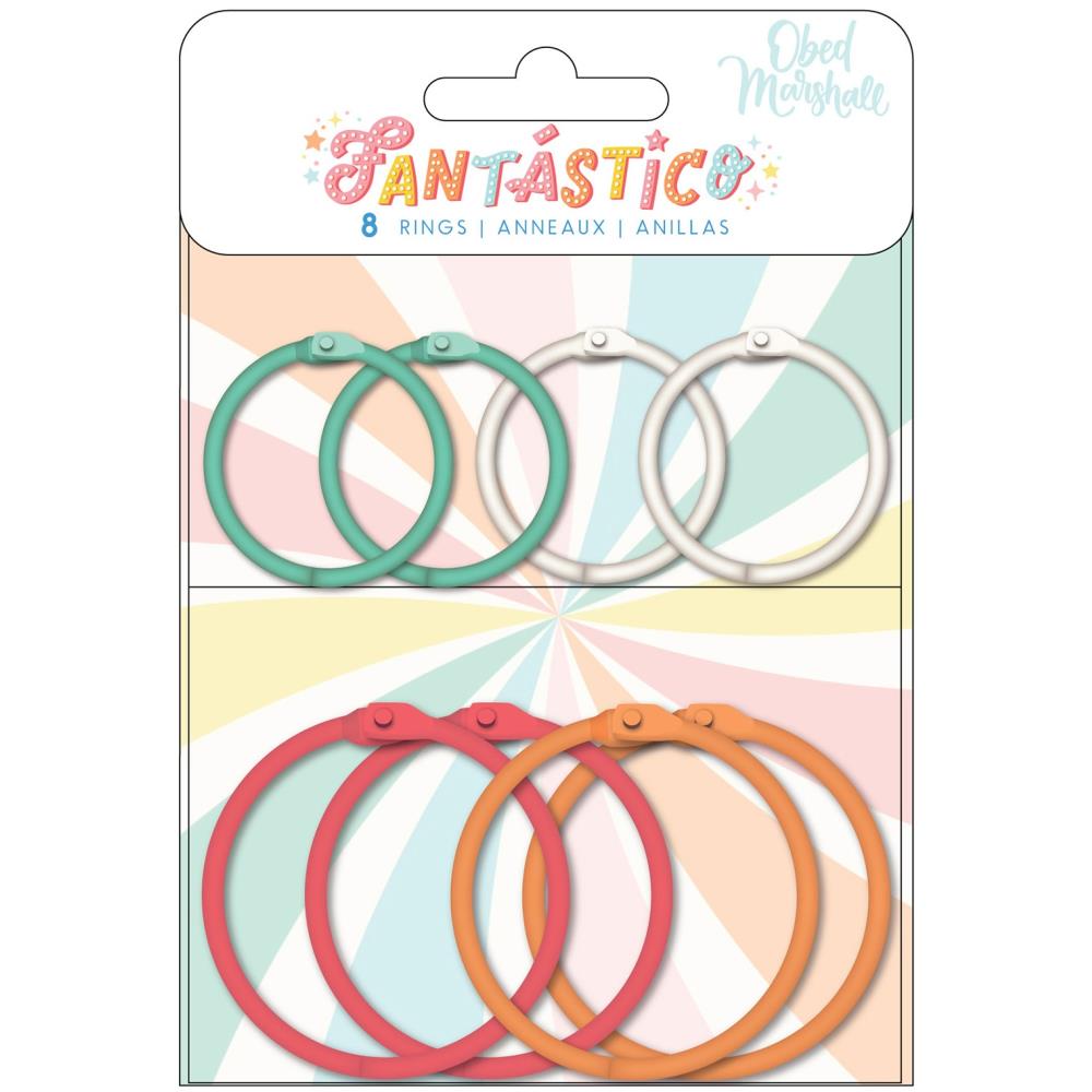 Obed Marshall Fantastico Colored O-Rings 8/Pkg