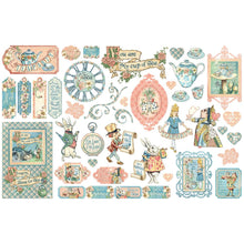 Load image into Gallery viewer, Alice&#39;s Tea Party Cardstock Die-Cut Assortment
