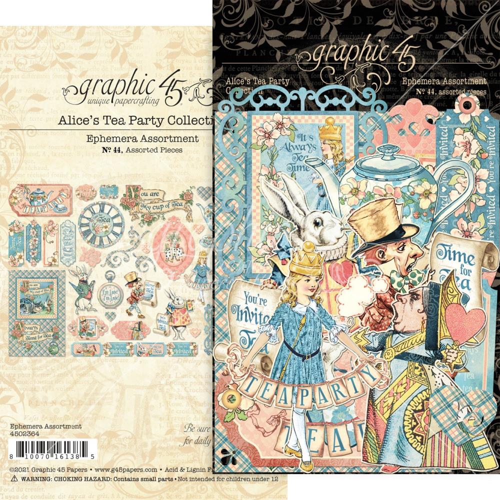 Alice's Tea Party Cardstock Die-Cut Assortment