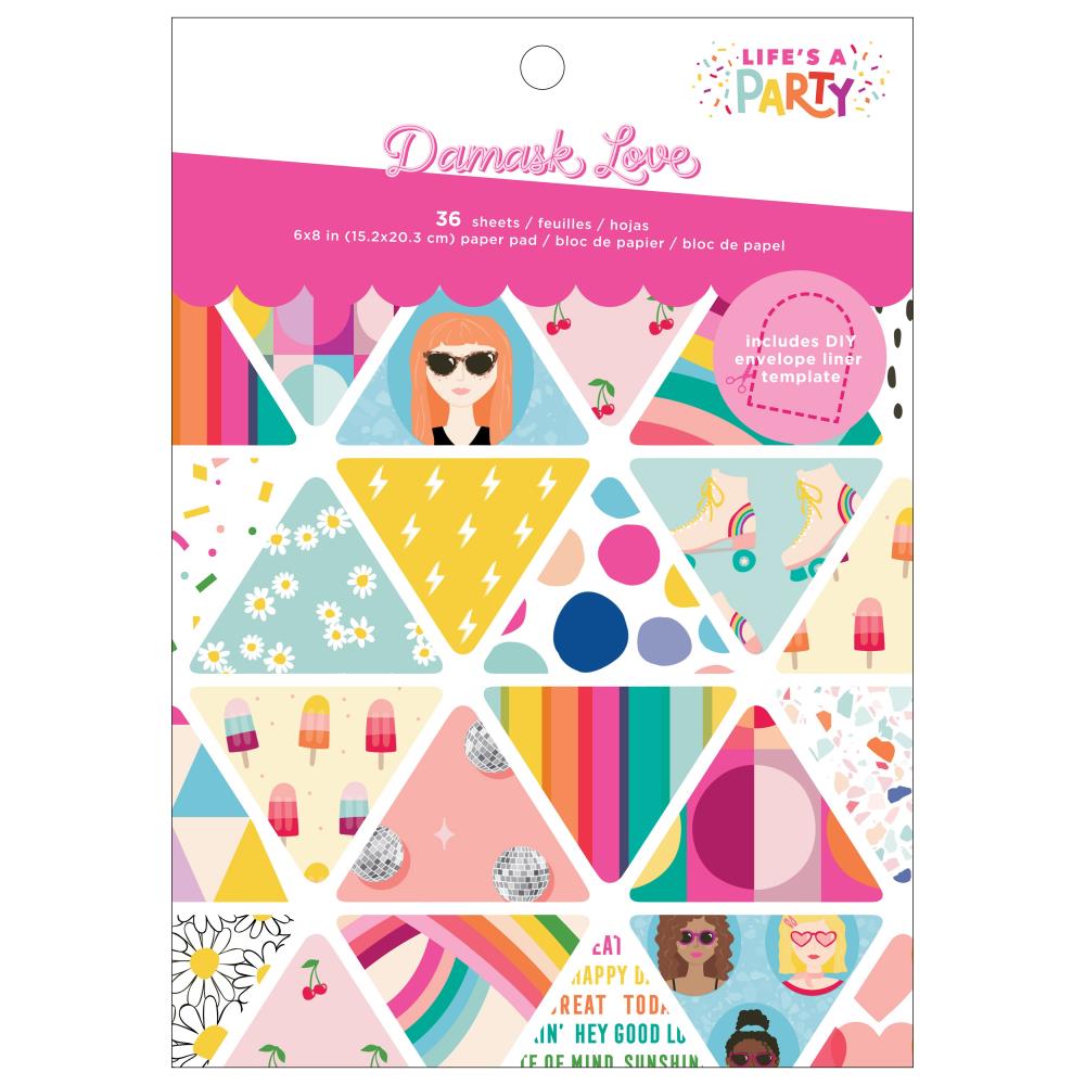 Life's A Party - Single-Sided Paper Pad 6