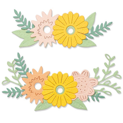 Sizzix Thinlits Dies By Olivia Rose 7/Pkg - Floral Contours