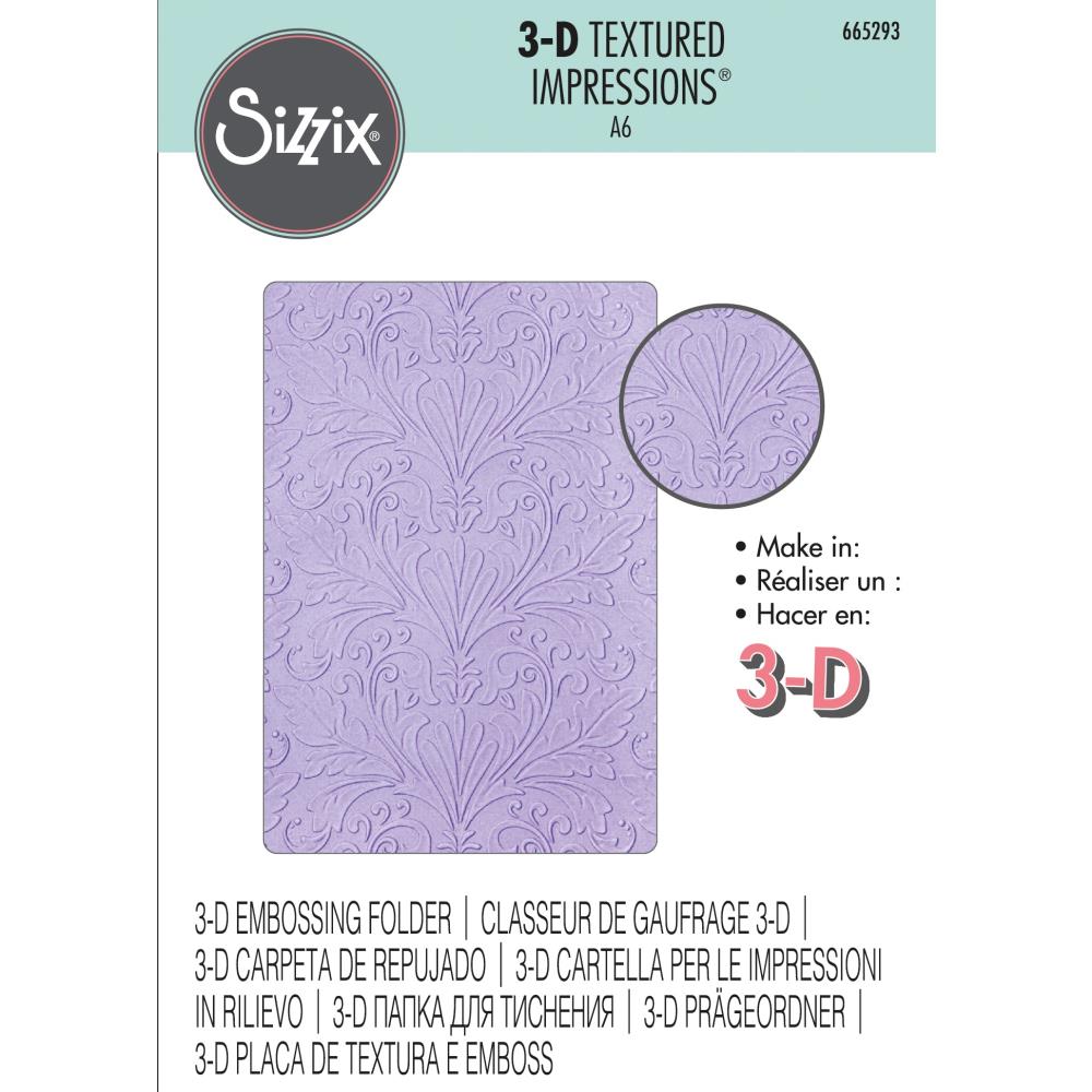 Sizzix 3D Textured Impressions - Art Nouveau